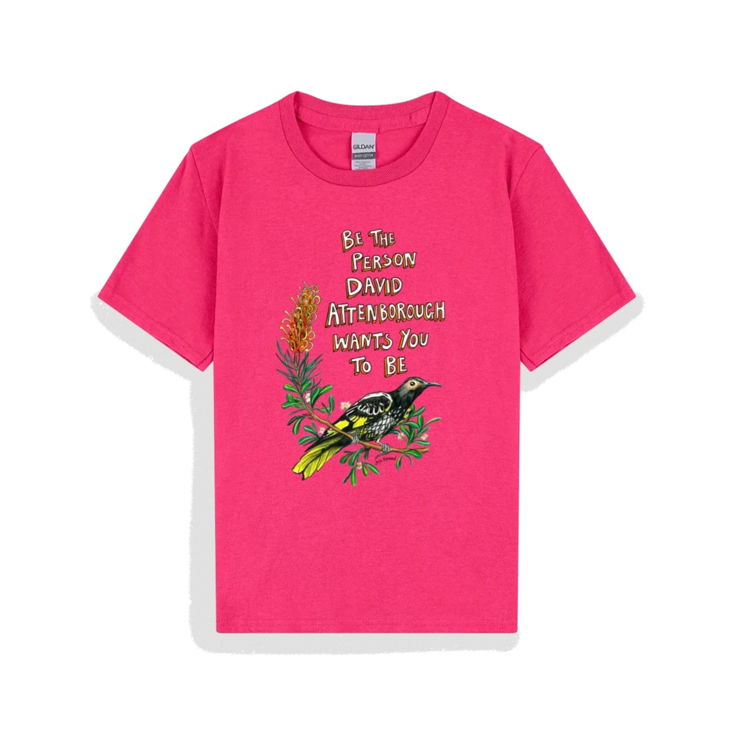 Be like David Attenborough T-shirt - Youth size