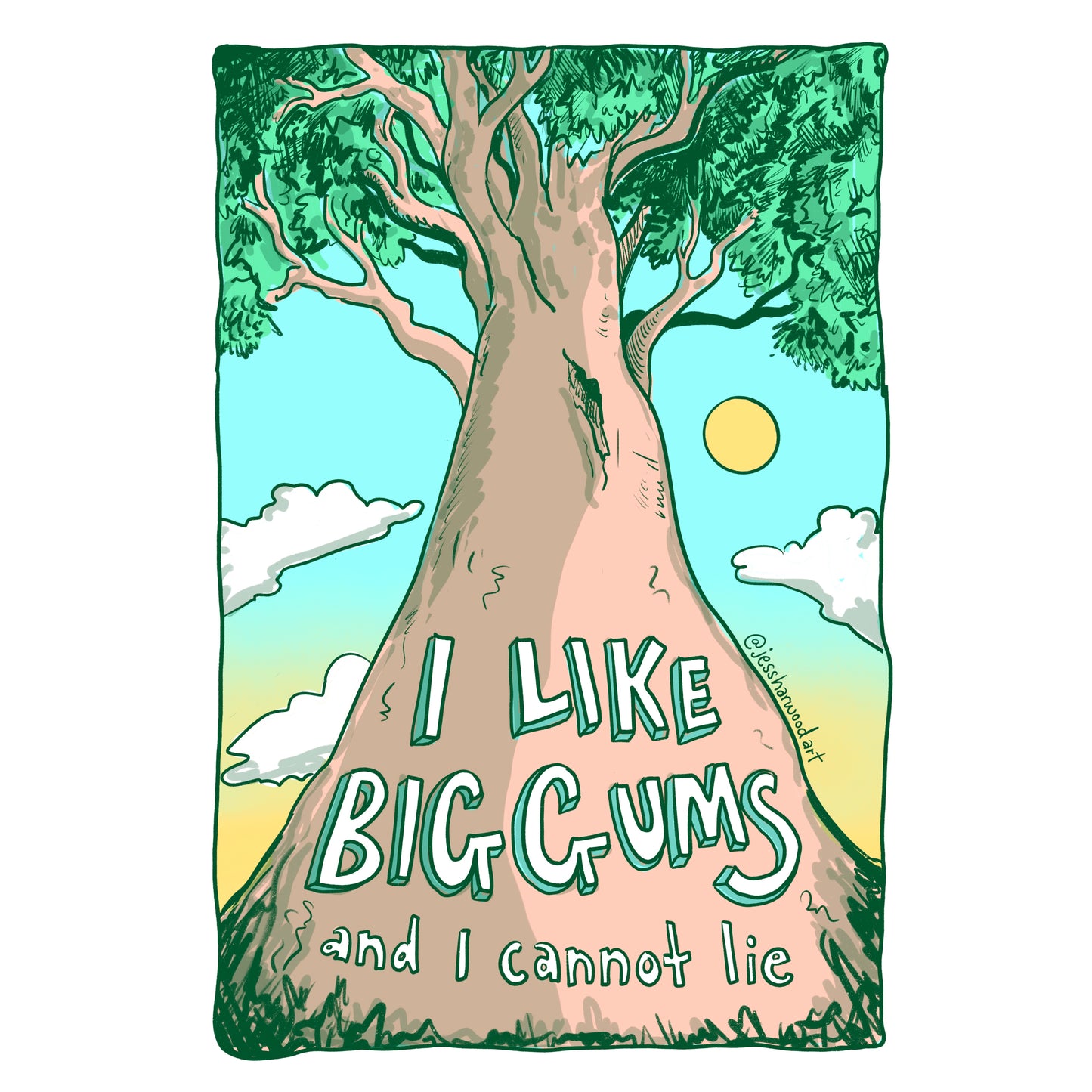 I Like Big Gums - Women's Maple T-shirt