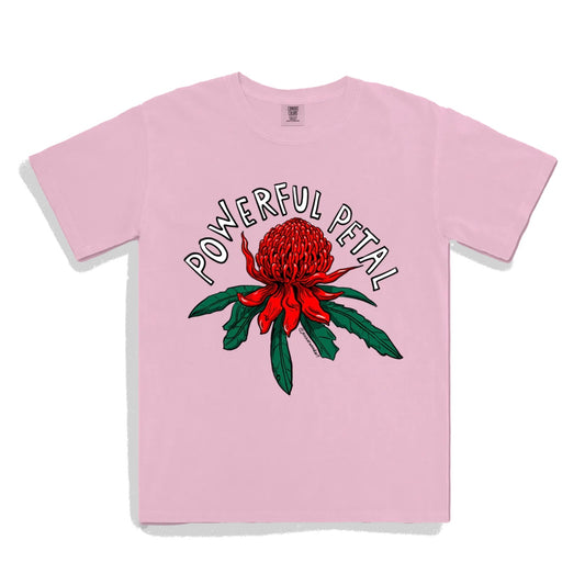 Powerful Petal - Unisex Heavyweight T-Shirt