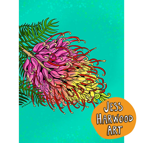 Grevillea fine art print